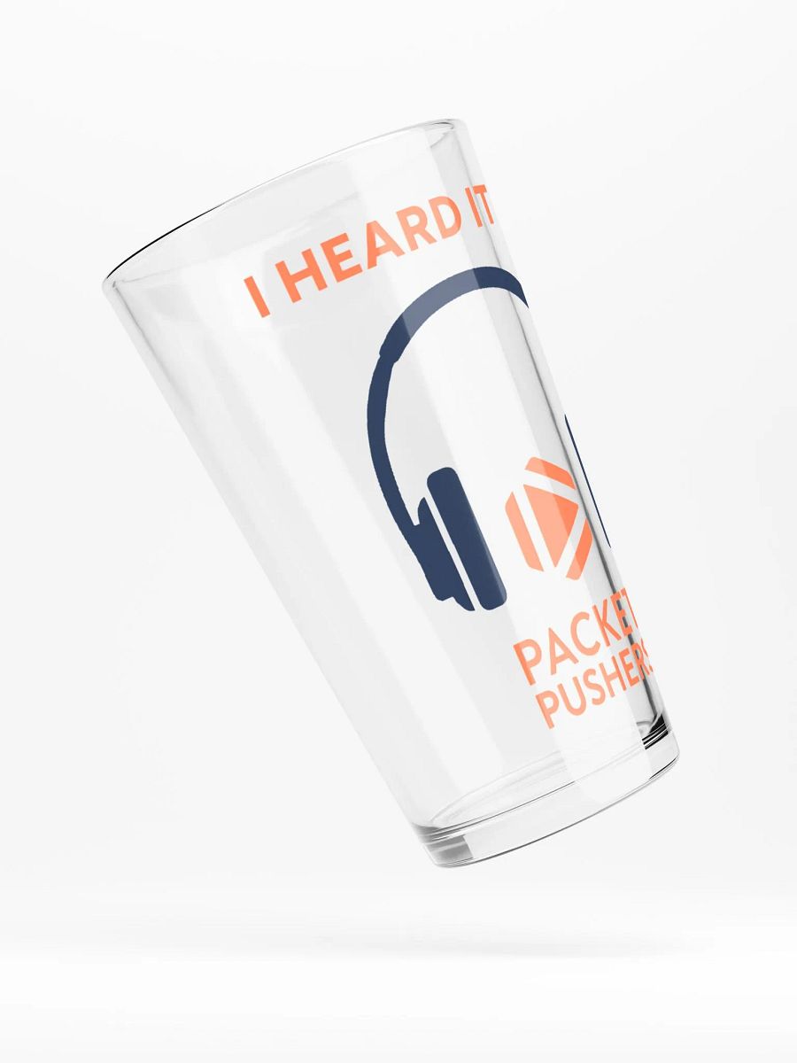 Listen & Sip Pint Glass product image (4)