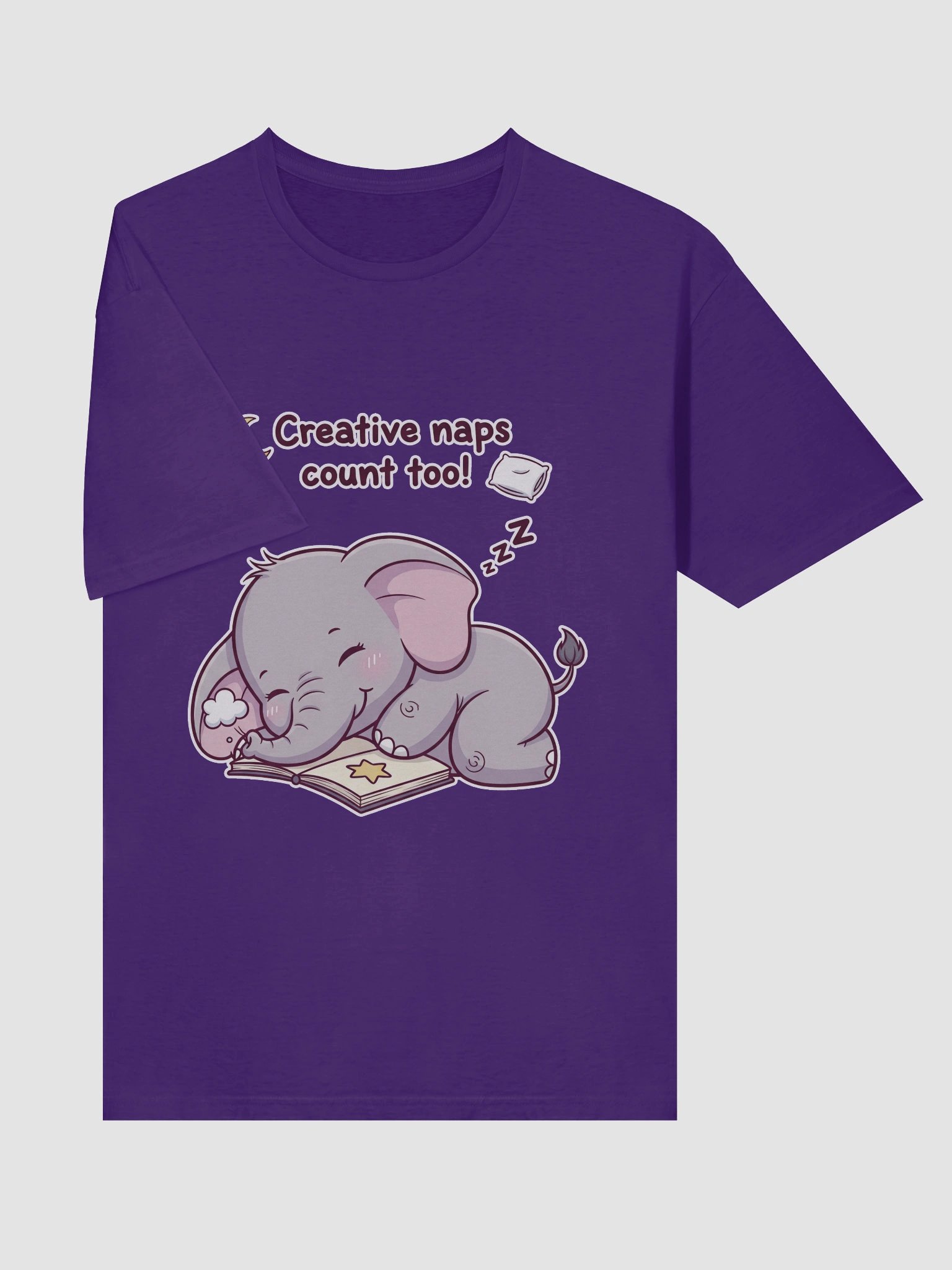Sleepy Elephant Unisex T-Shirt product image (19)