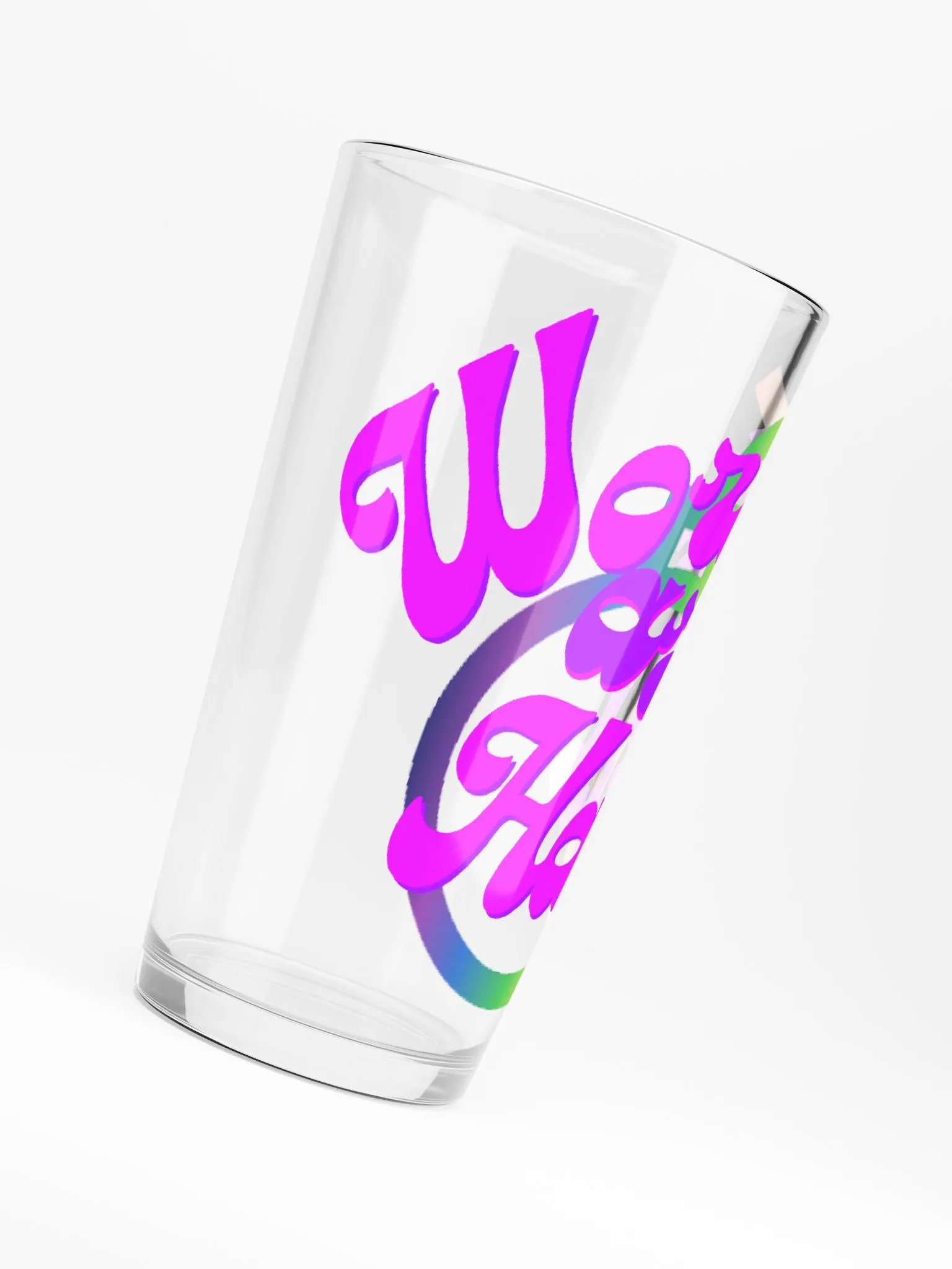 Words are Hard Pint Glass product image (6)