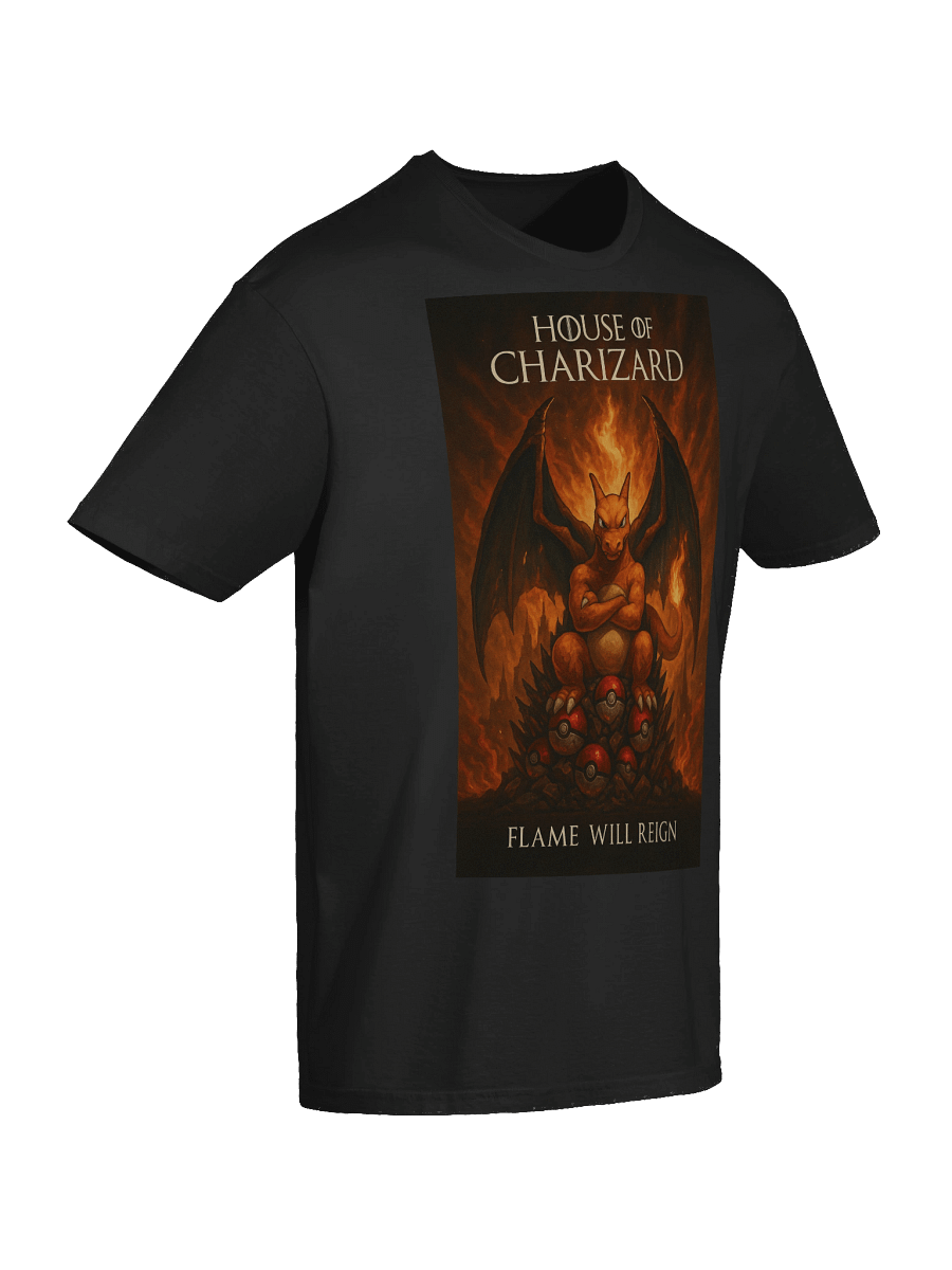 Charizard House of Dragons Parody T-Shirt – Game of Thrones Mashup product image (96)