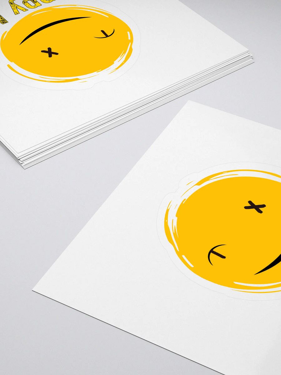 Happy Me Smiley Kiss Cut Stickers product image (4)