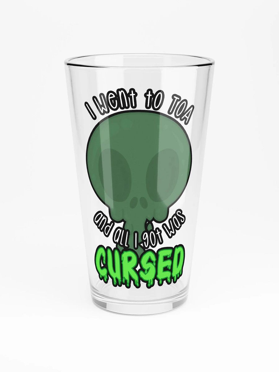 All I Got Was Cursed - Evoker - Pint Glass product image (3)