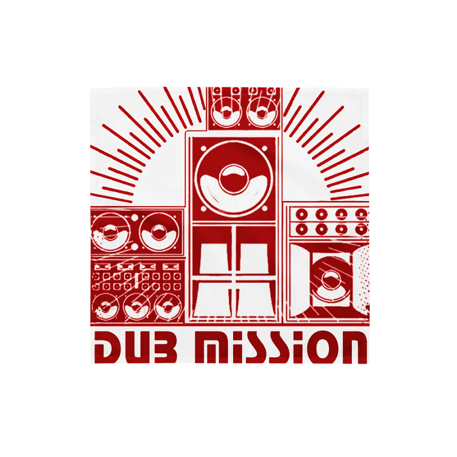 Dub Mission All-Over Print Bandana product image (6)