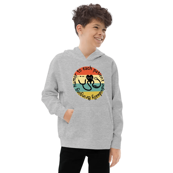 Bringing humor to each patient individually Youth Fleece product image (9)
