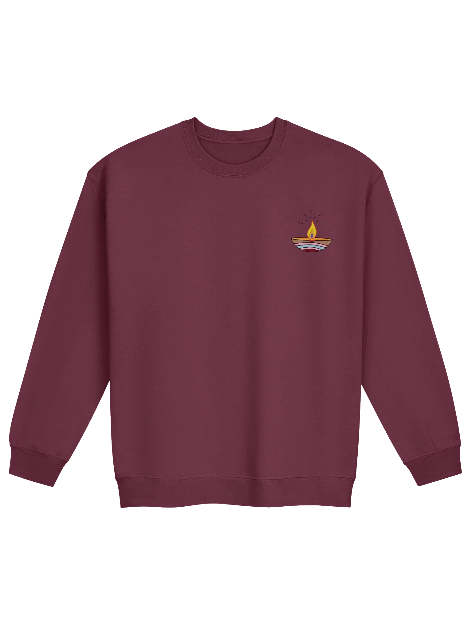 Flame Fusion Crewneck Sweatshirt product image (2)