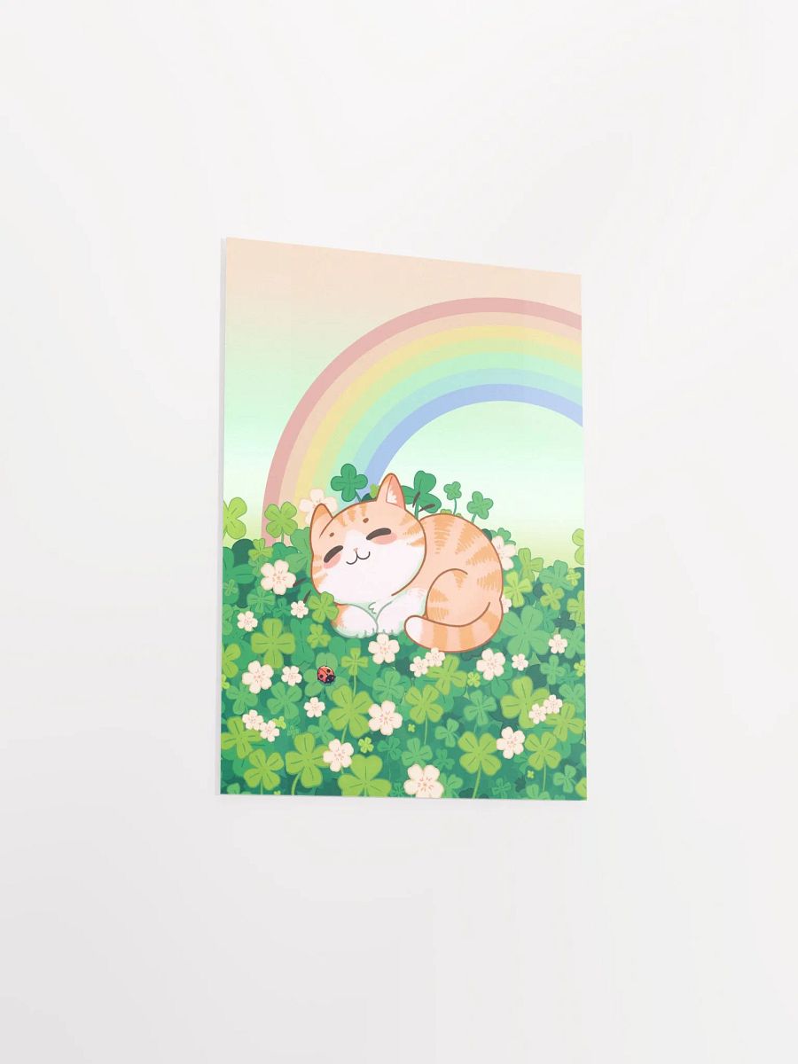 Lucky cat - St. Patrick Irish charm Poster product image (15)