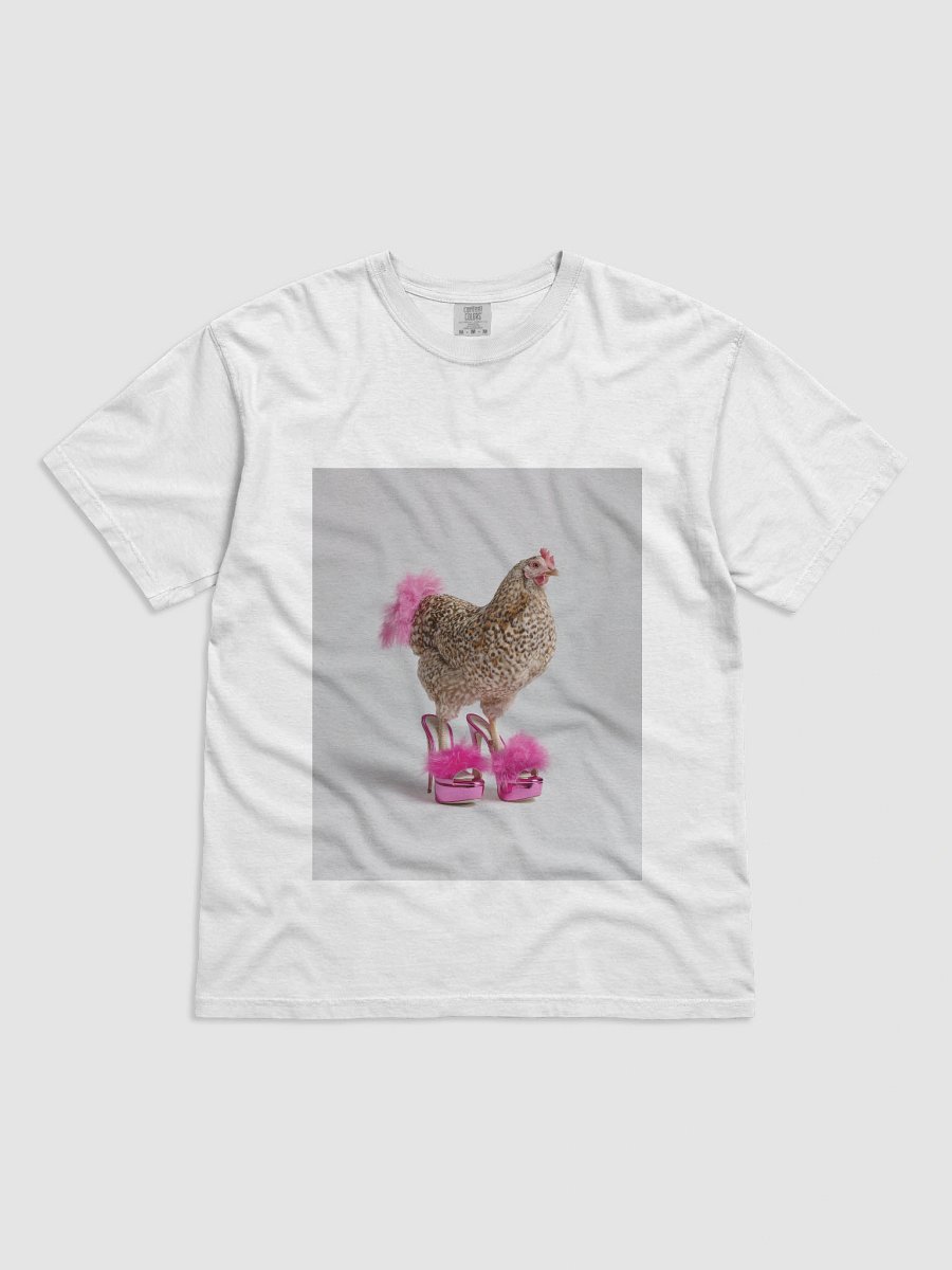 Glam Chicken - Garment-Dyed Heavyweight T-Shirt product image (1)
