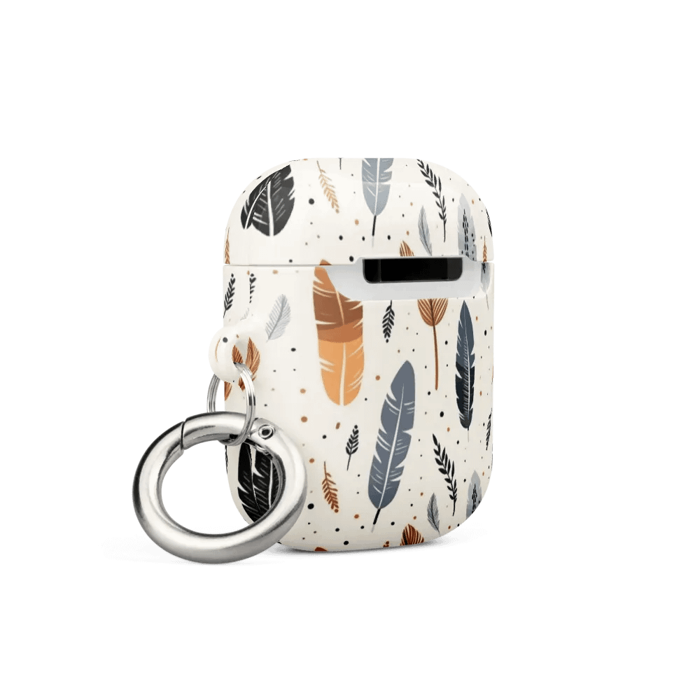 Whispering Feathers All-Over Print AirPods® Case product image (8)