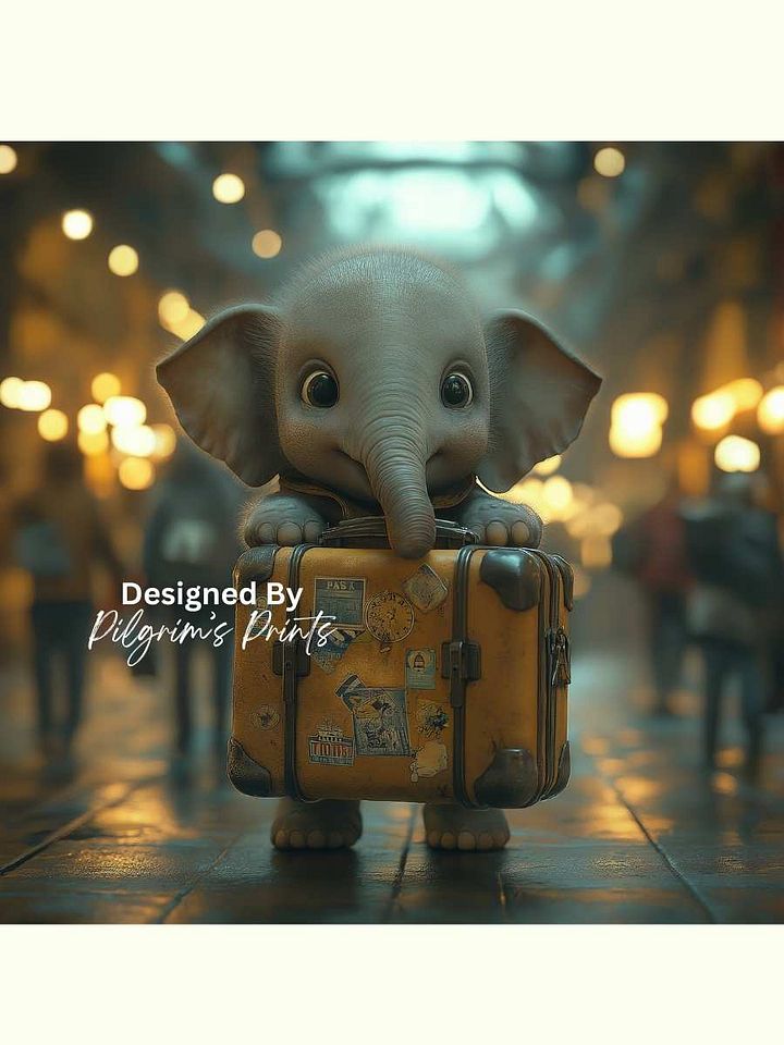 The Little Traveller - 12x12 product image (1)