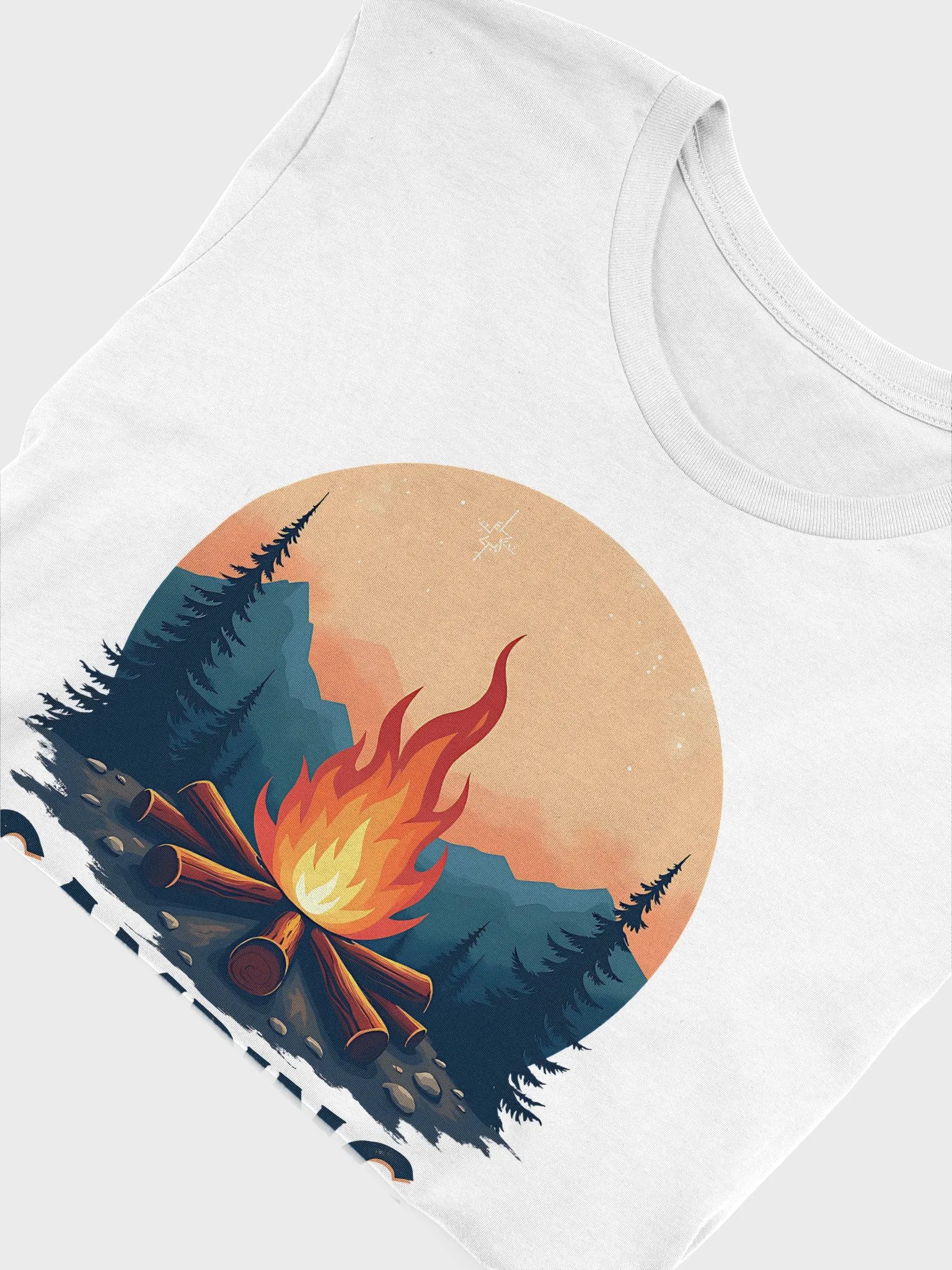 Camping With Campfire At Sunset In The Mountains product image (5)