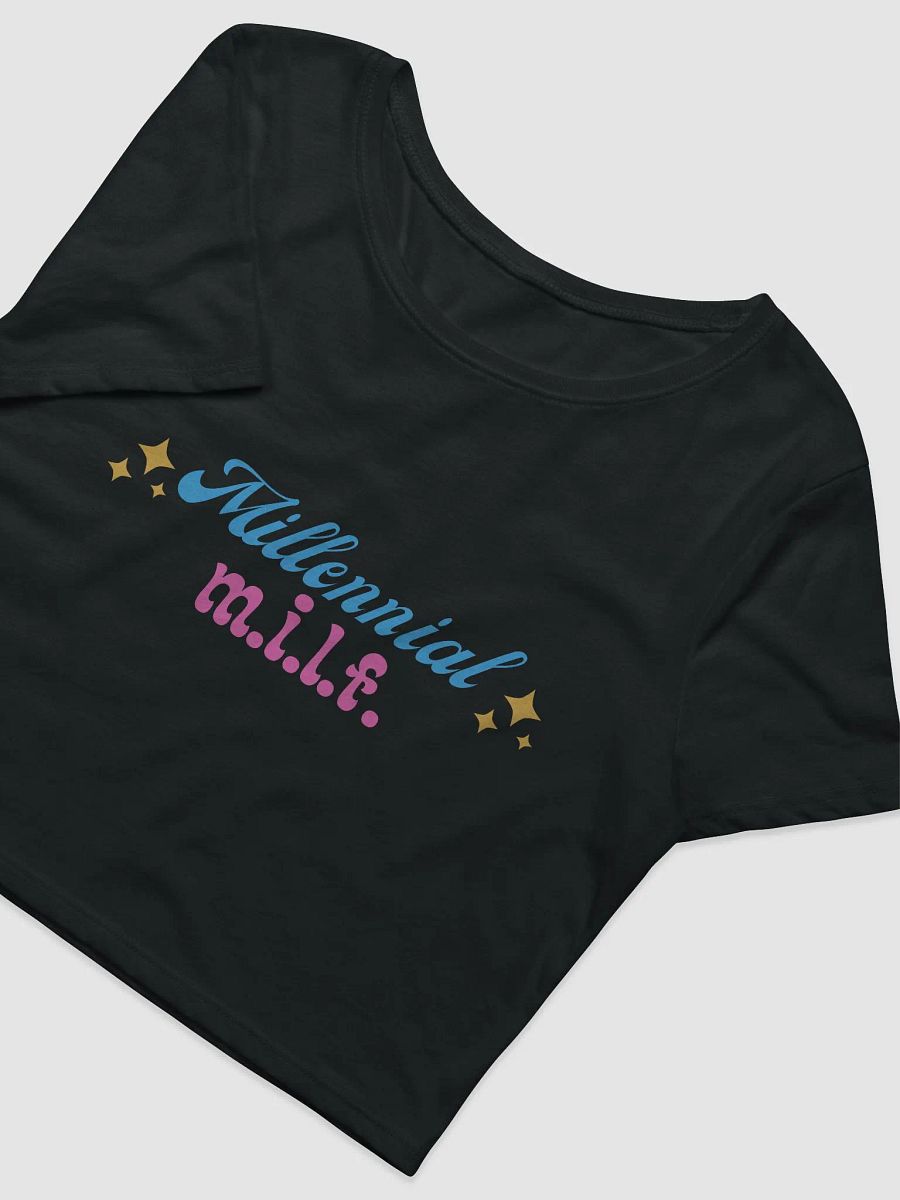 Millennial M.I.L.F. Graphic Crop Tee product image (3)