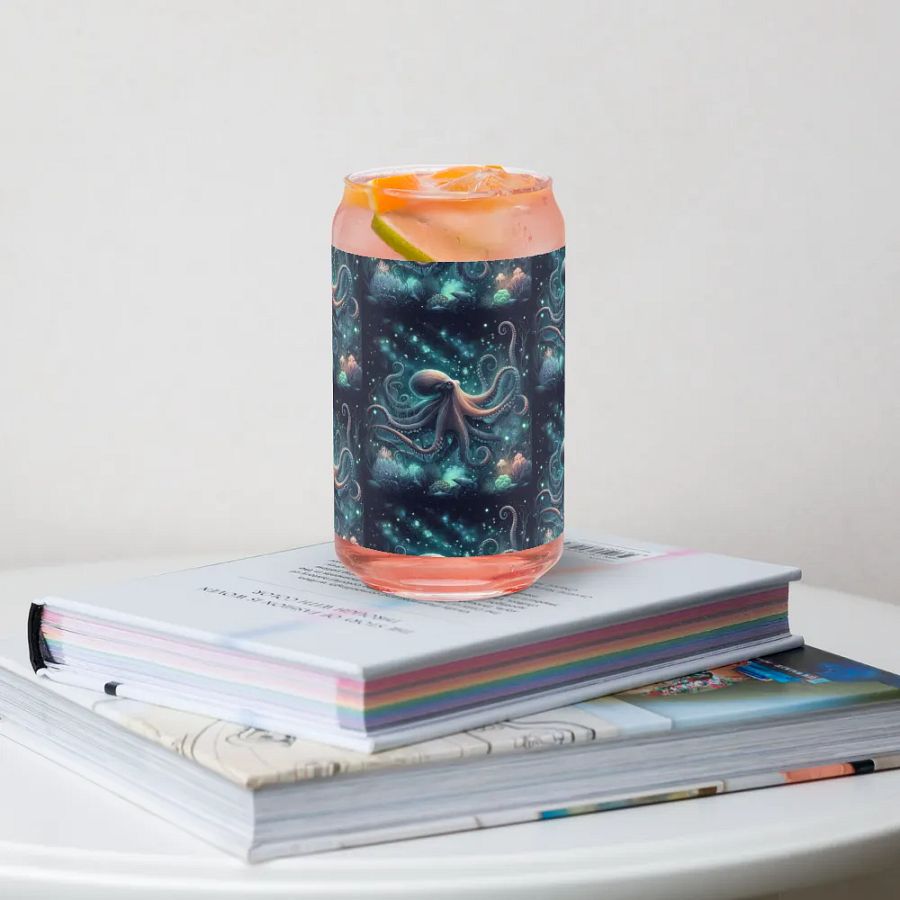 Midnight Glow Octopus Can Cup product image (34)