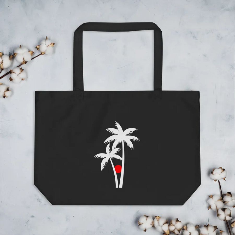 Tropical Oasis Organic Tote product image (4)