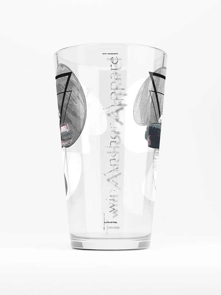 Three blade prop triangle Athena tug 16oz Pint Glass product image (2)
