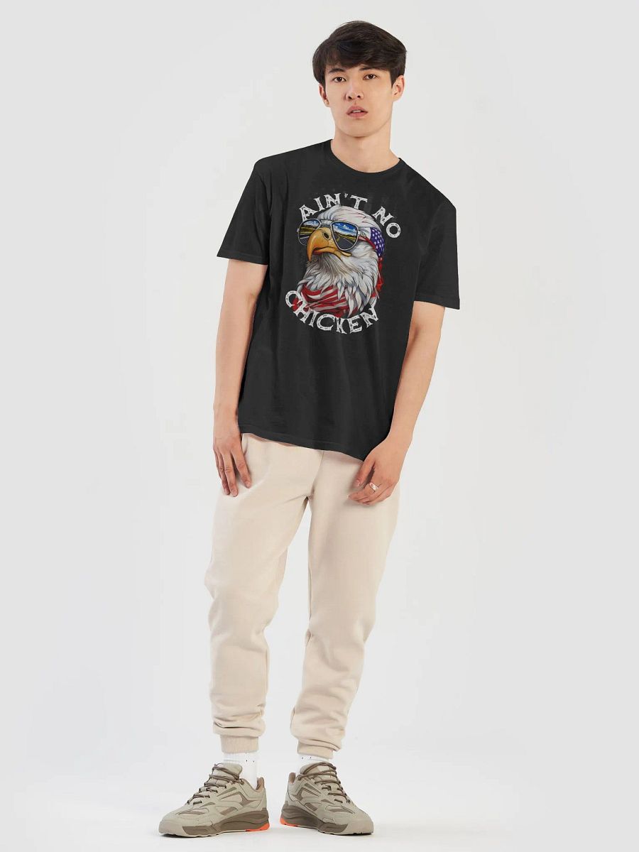 Ain't No Chicken (Eagle) T-shirt | Patriotic Unisex SoftStyle Tee product image (8)