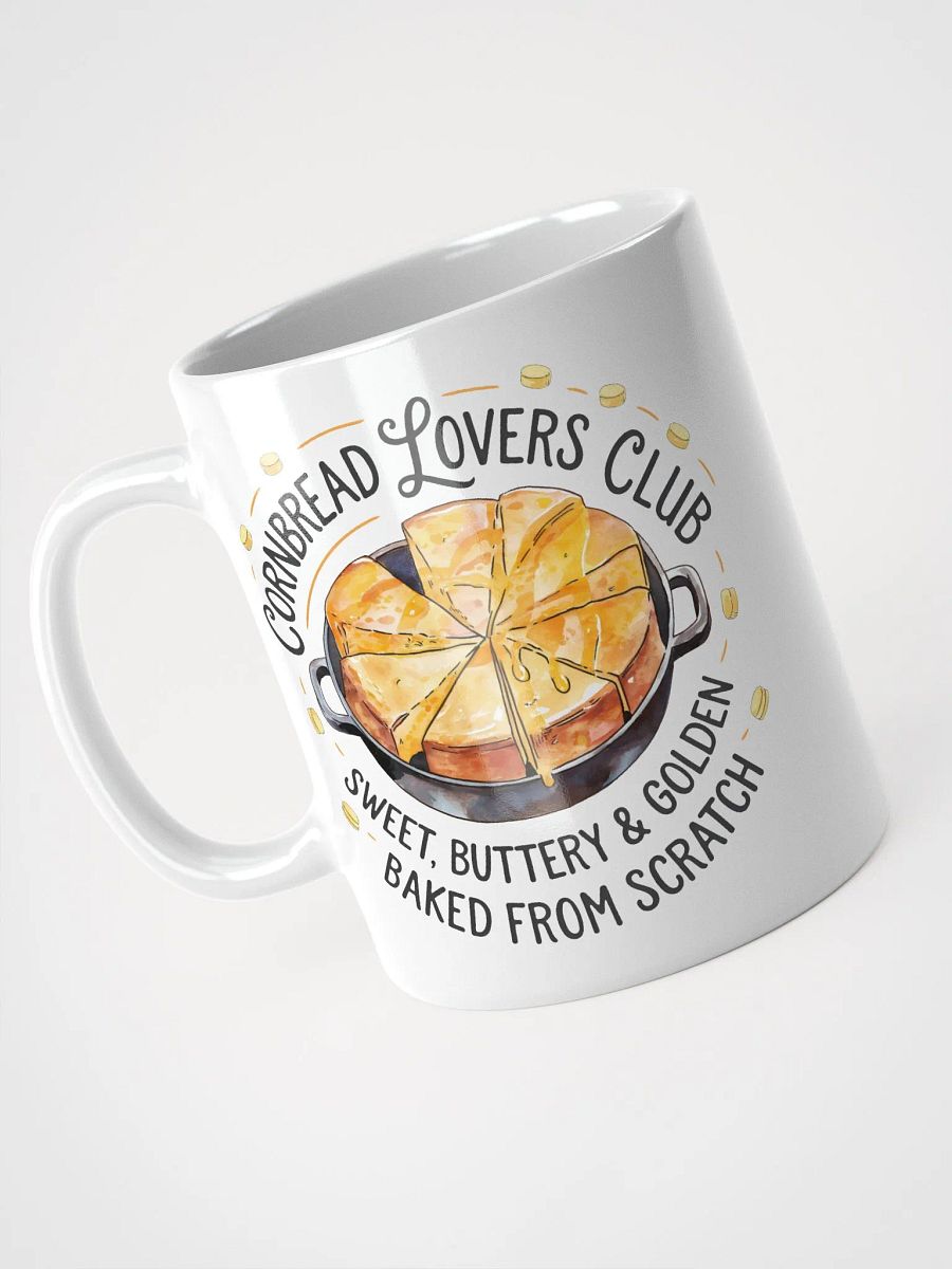 Cornbread Lovers Club White Glossy Mug product image (8)