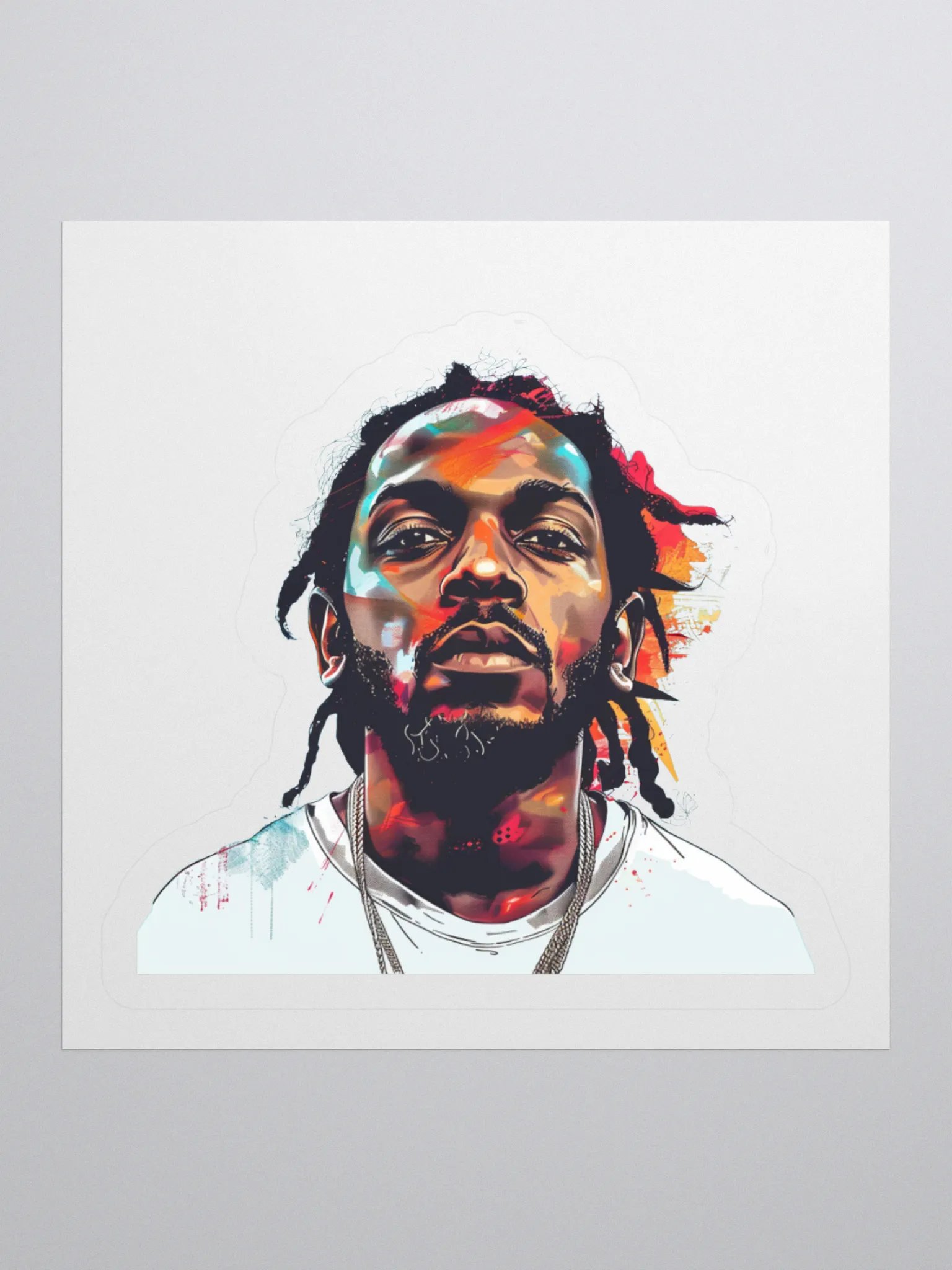 K. Dot Laptop Sticker product image (1)