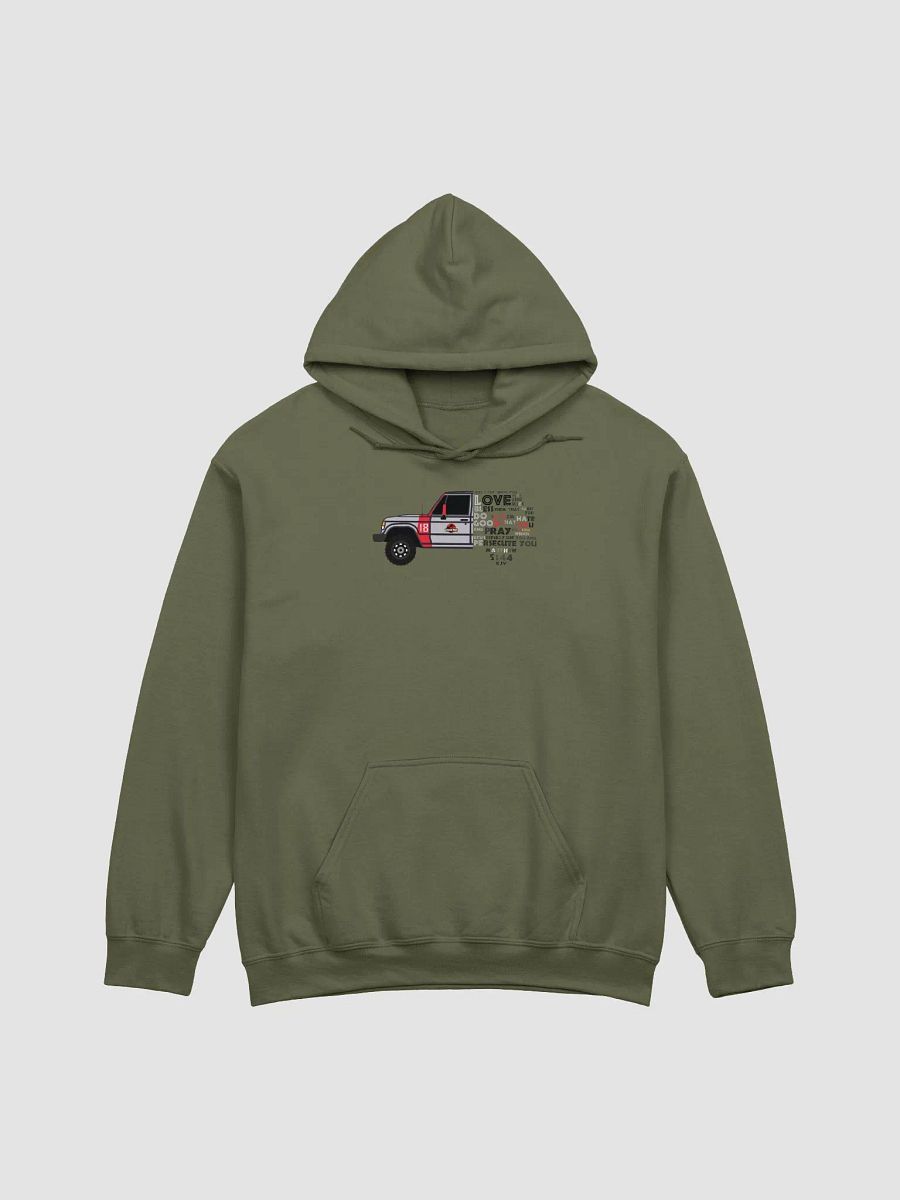 Raider Bible Verse (Matthew 5:44) Hoodie product image (1)