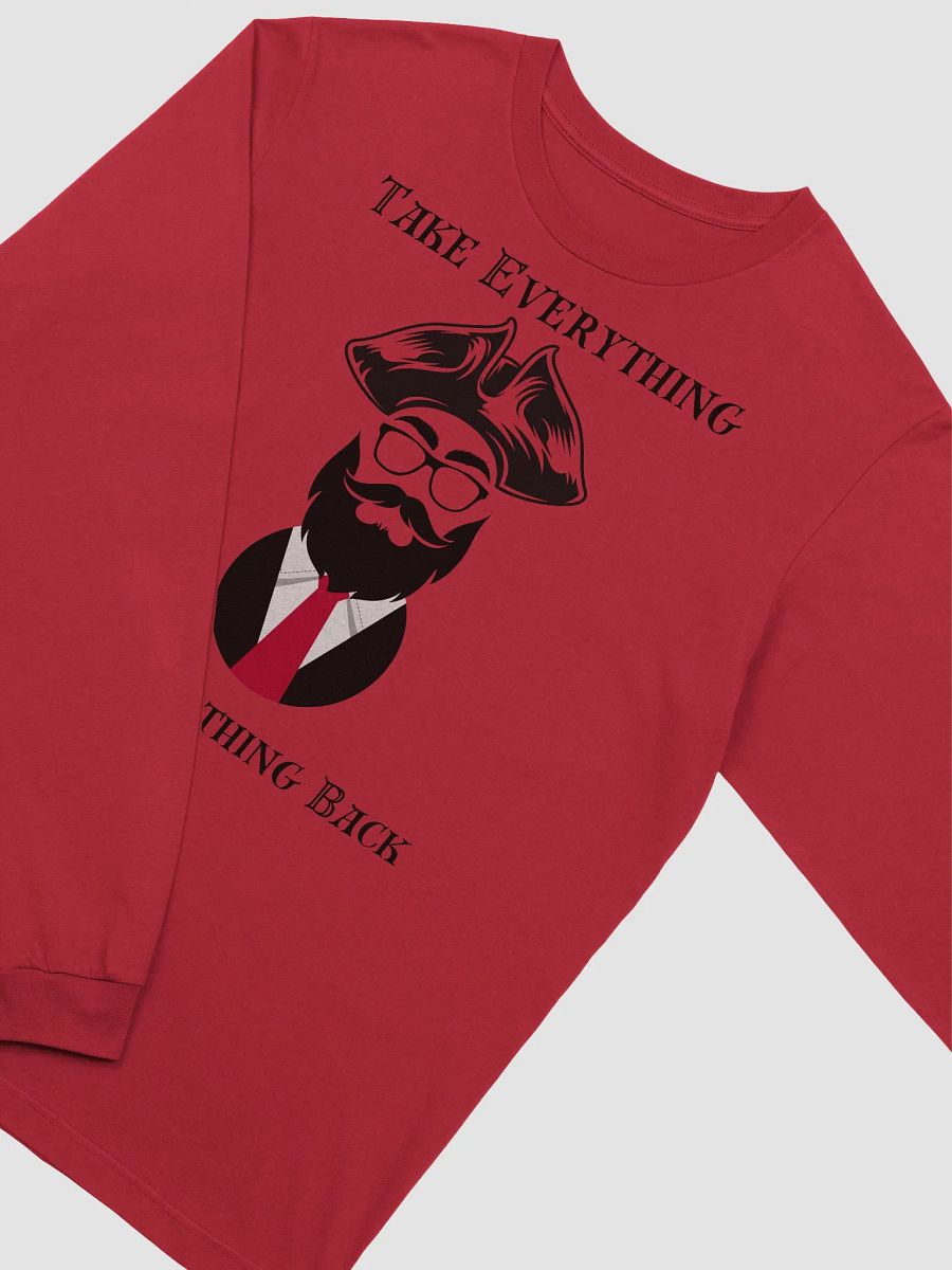 Corporate Motto Long Sleeve Red product image (3)