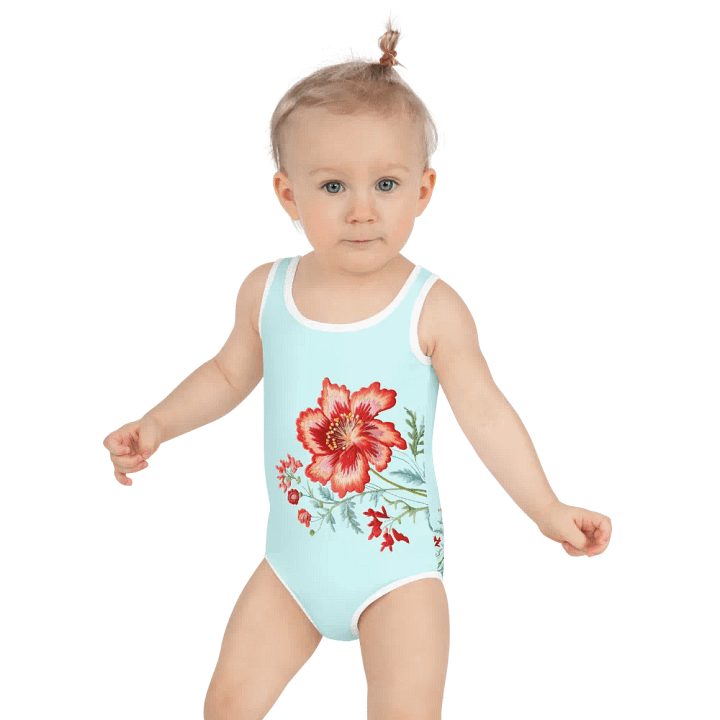 Radiant Blooms Kids Swimsuit product image (1)