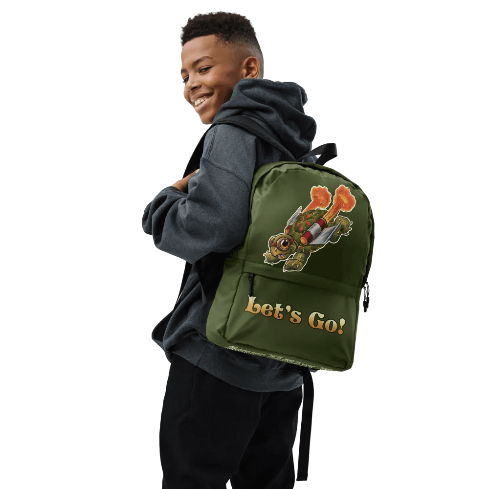 Jetpack Tortoise - SFA All-Over Backpack product image (5)