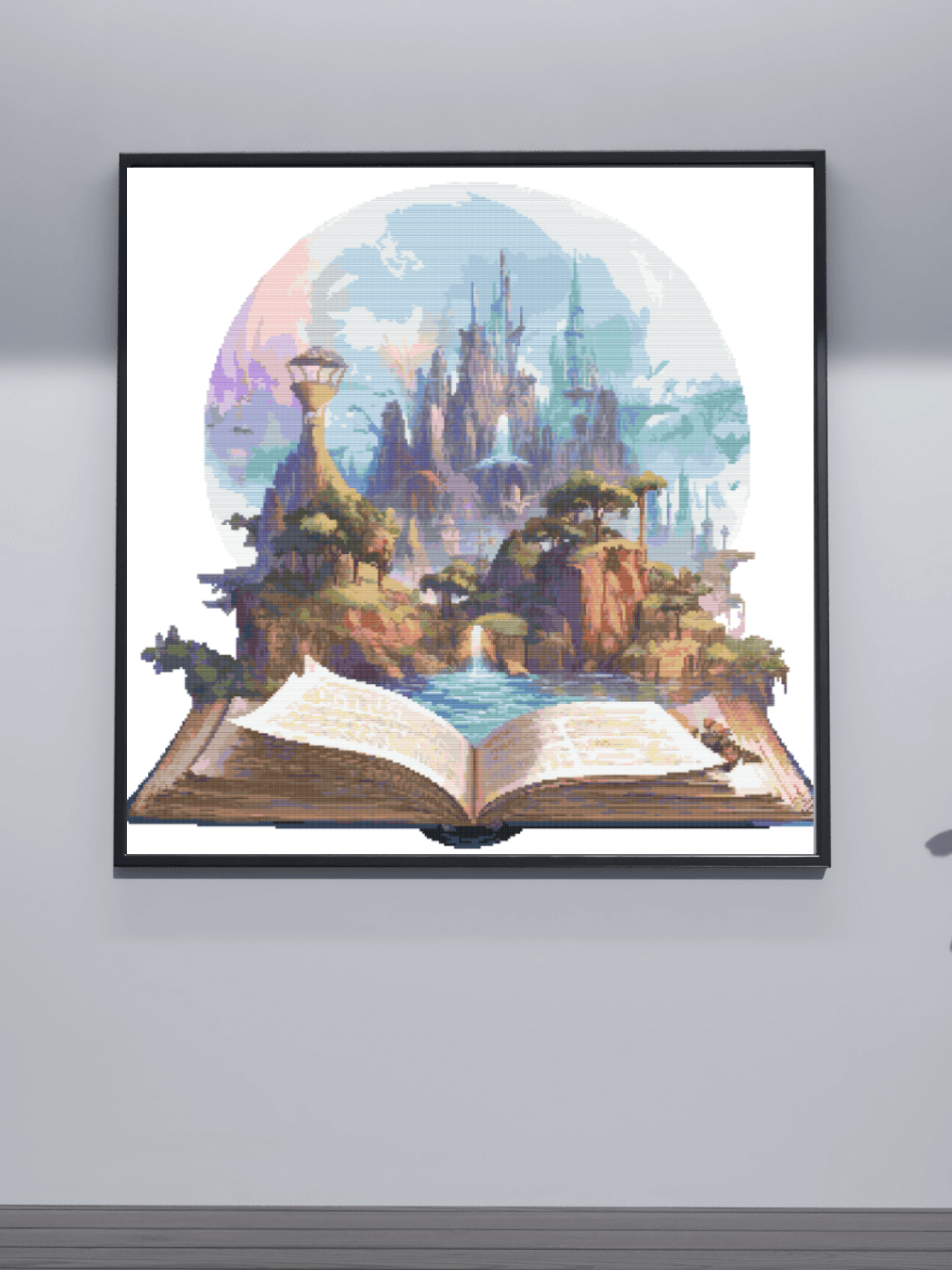 Enchanted Pages Cross Stitch Pattern product image (6)