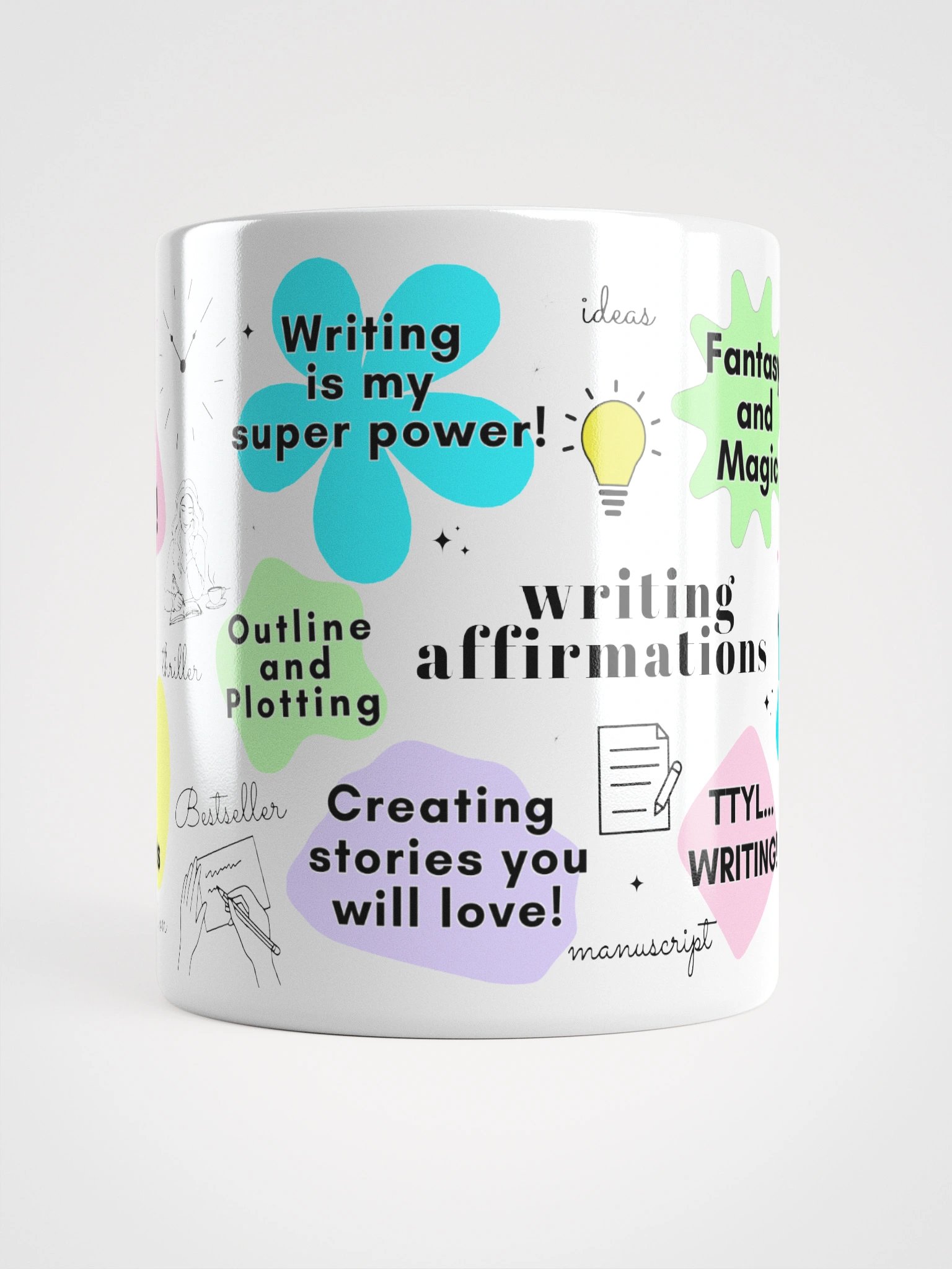 Writing Affirmations Mug product image (4)