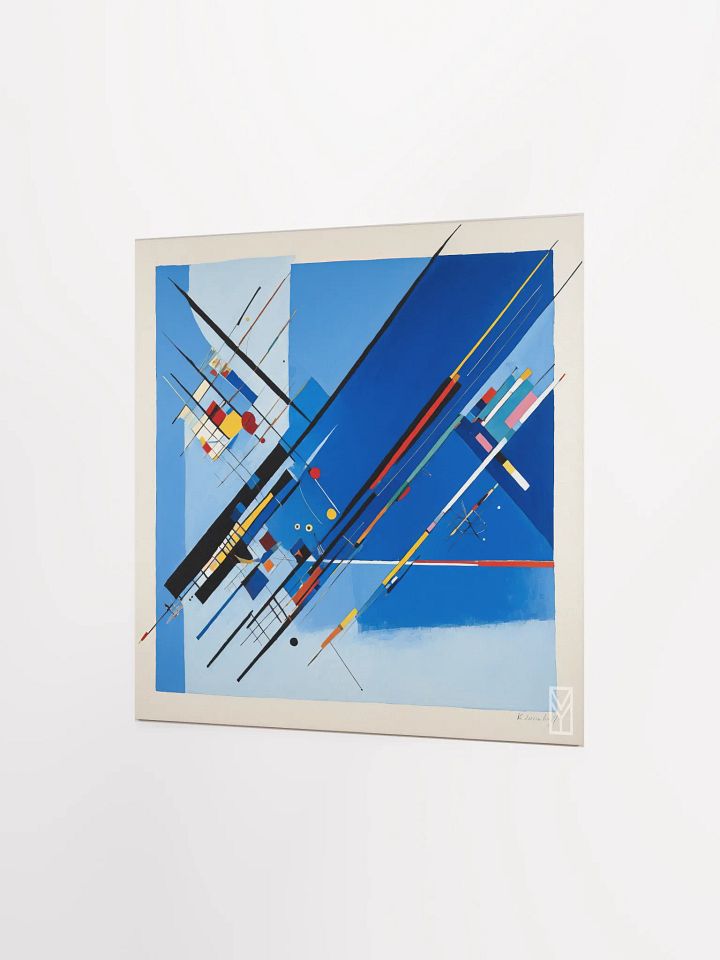 Poster Digital Error in Blue product image (2)