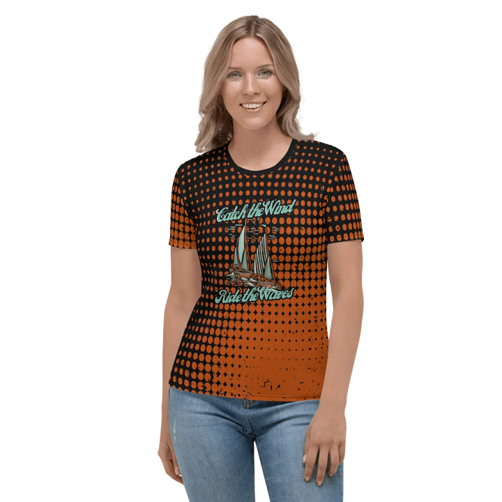 Sailing Boats Nautical All Over Print T-shirt product image (2)