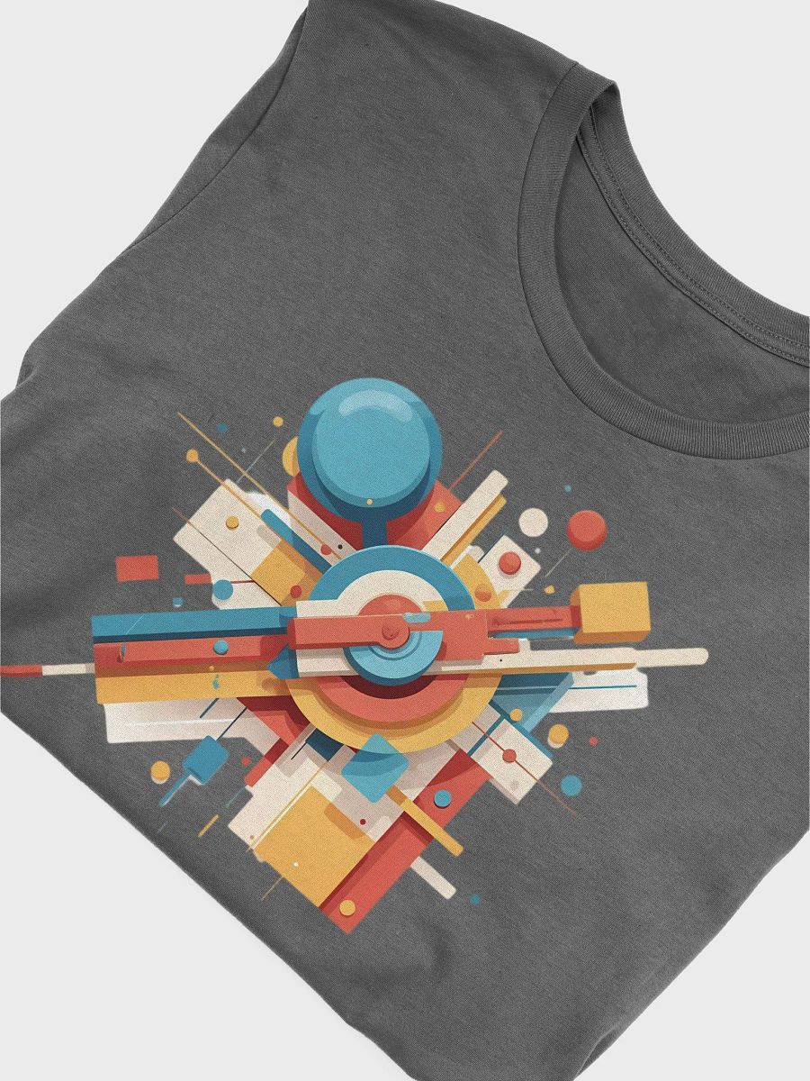 Vibrant Geometric Fusion T-Shirt product image (5)