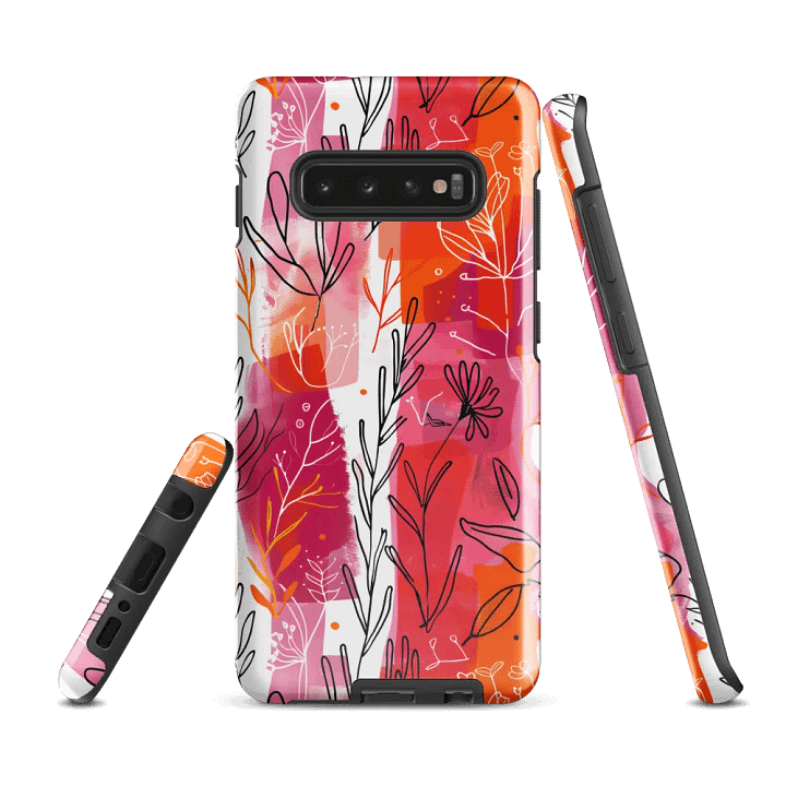 Boranical Burst Tough Case for Samsung product image (3)