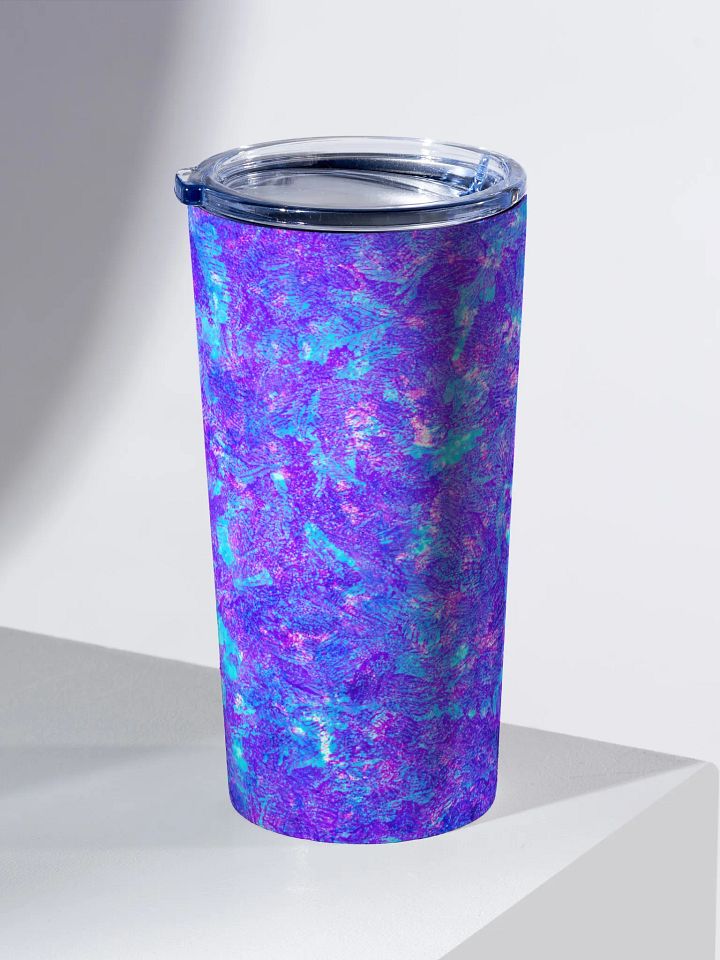 Purple and blue Textured effect 20oz Tumbler product image (2)