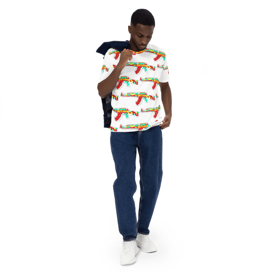 farmertrue All-Over AK47 Athletic Shirt Unisex product image (12)