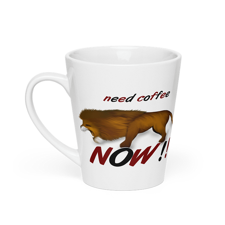 Roaring Lion Latte Mug product image (1)