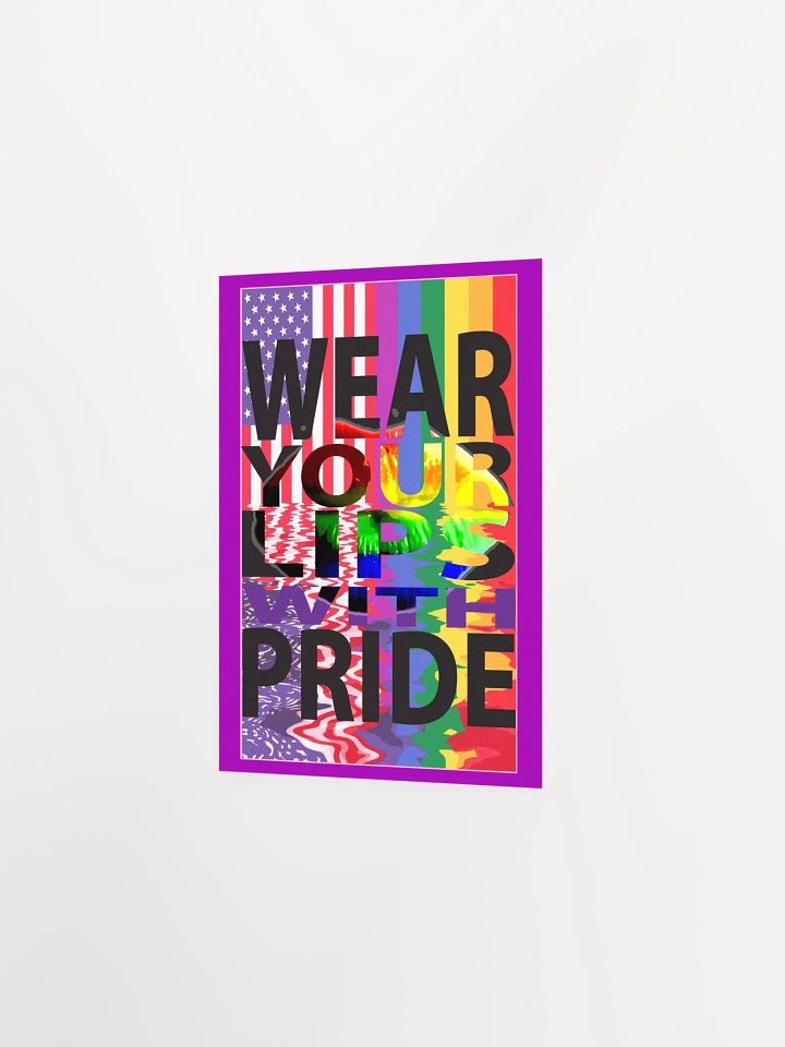 Pride Kiss Rainbow | Poster product image (2)