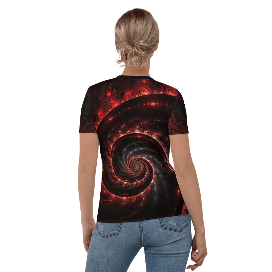 Gothic BASS Fractal Fitted T-Shirt product image (3)