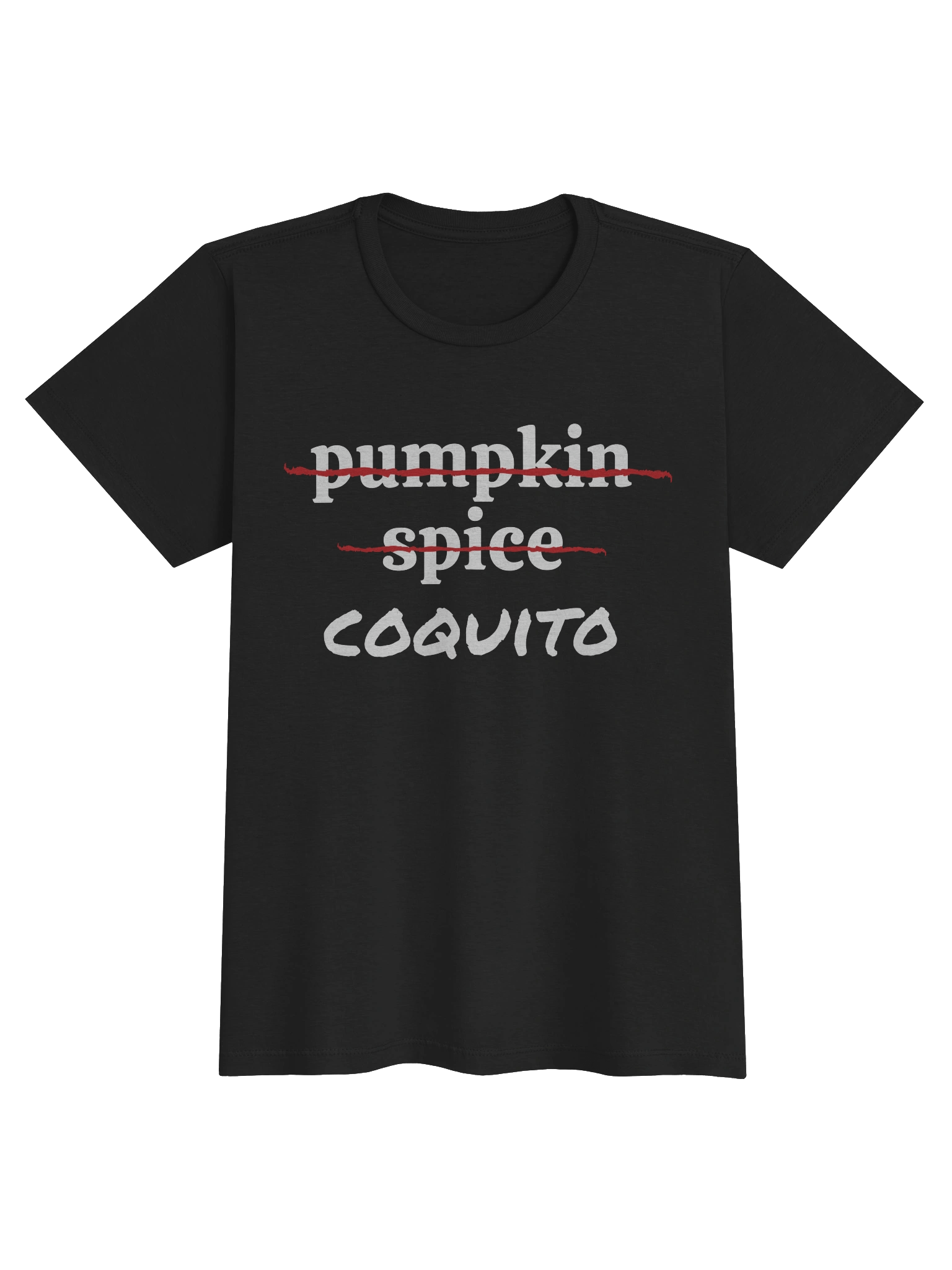 Pumpkin Spice Coquito T-Shirt Mujer product image (1)
