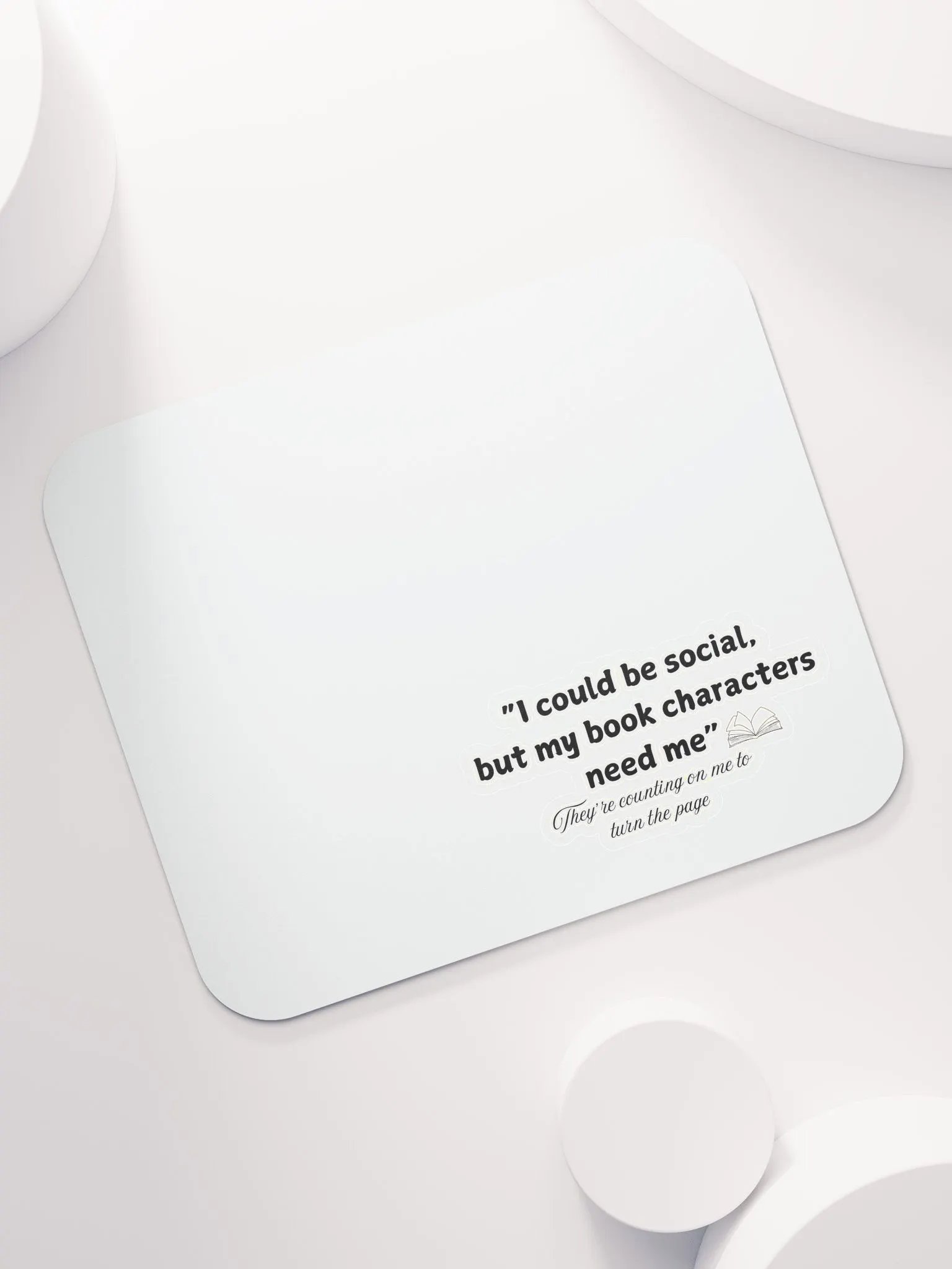 Book Characters Mouse Pad, Gifts for readers Bookworm gifts Funny mouse pad gift for book lovers Unique literary gifts product image (7)