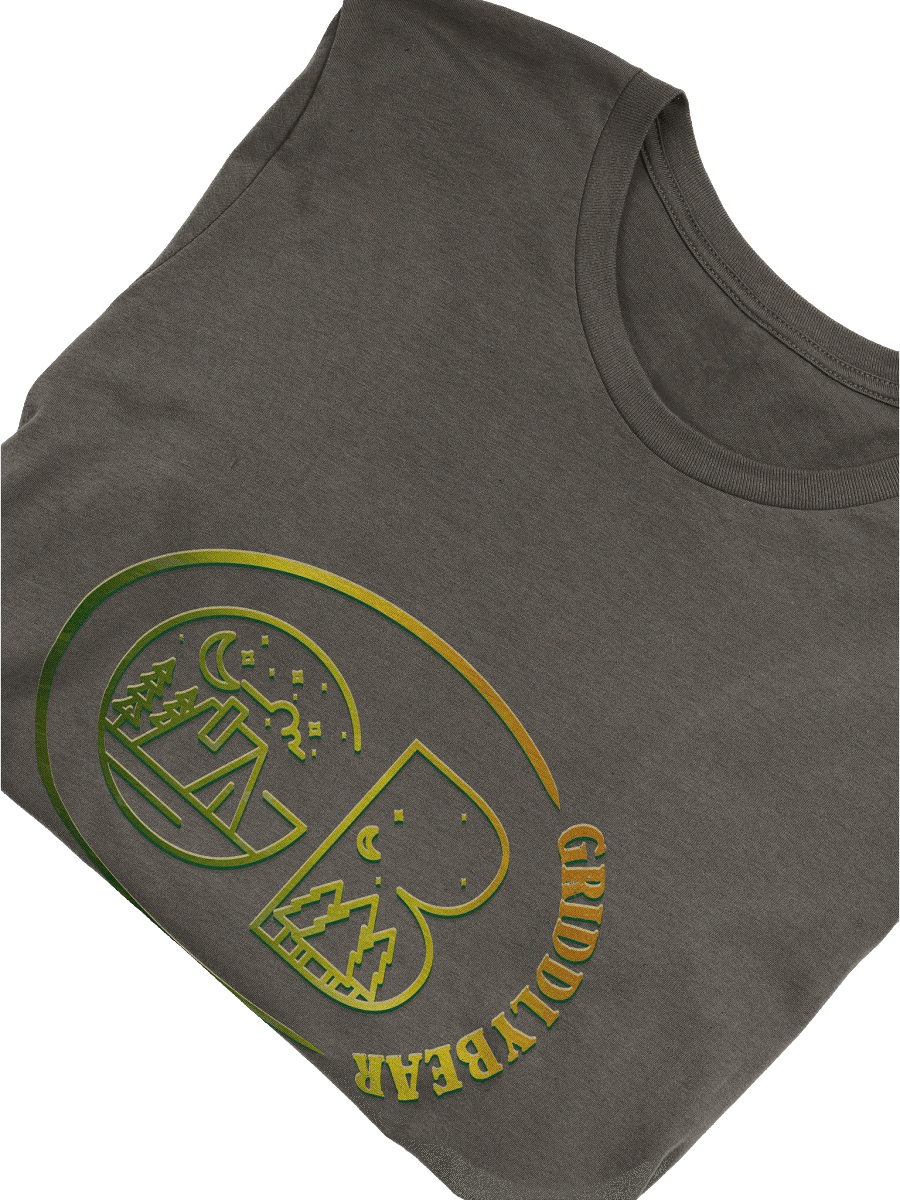 GRIDDLY Tee - Forest Gradient product image (6)