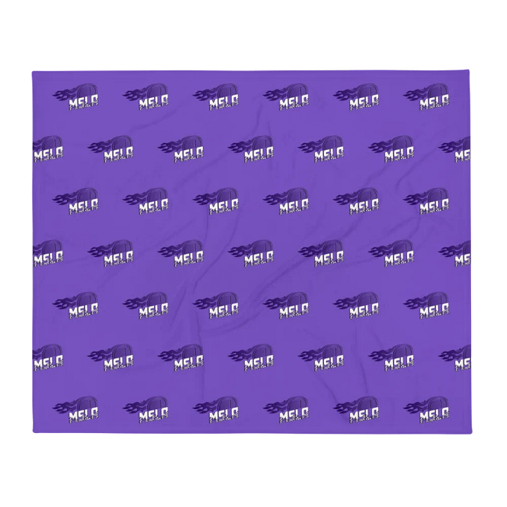 MSLA Purple Throw Blanket product image (2)