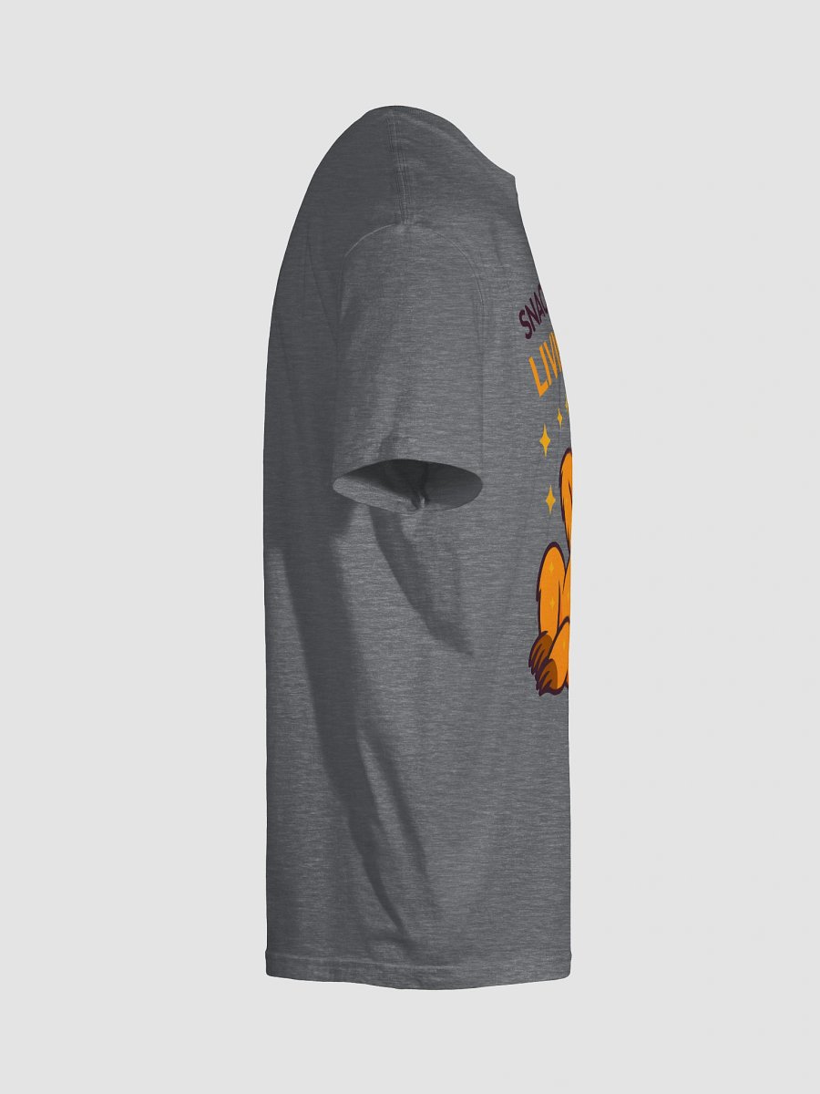 Snackin’ Slow, Livin’ Fast – Funny Sloth Fries T-Shirt | Sloths Having Snacks Collection product image (10)
