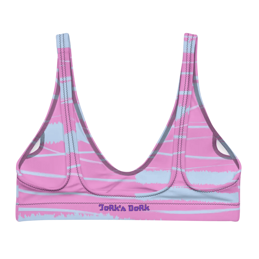 Crossed FoRks Recycled Padded Bakini Top product image (5)
