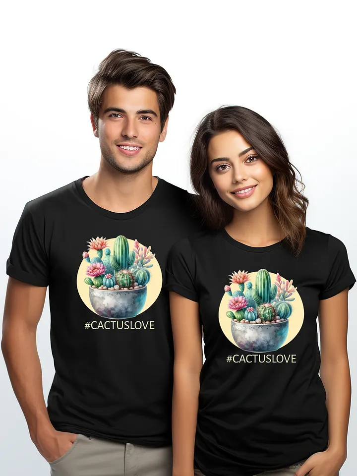 #CACTUSLOVE Supersoft Unisex T-shirt product image (1)