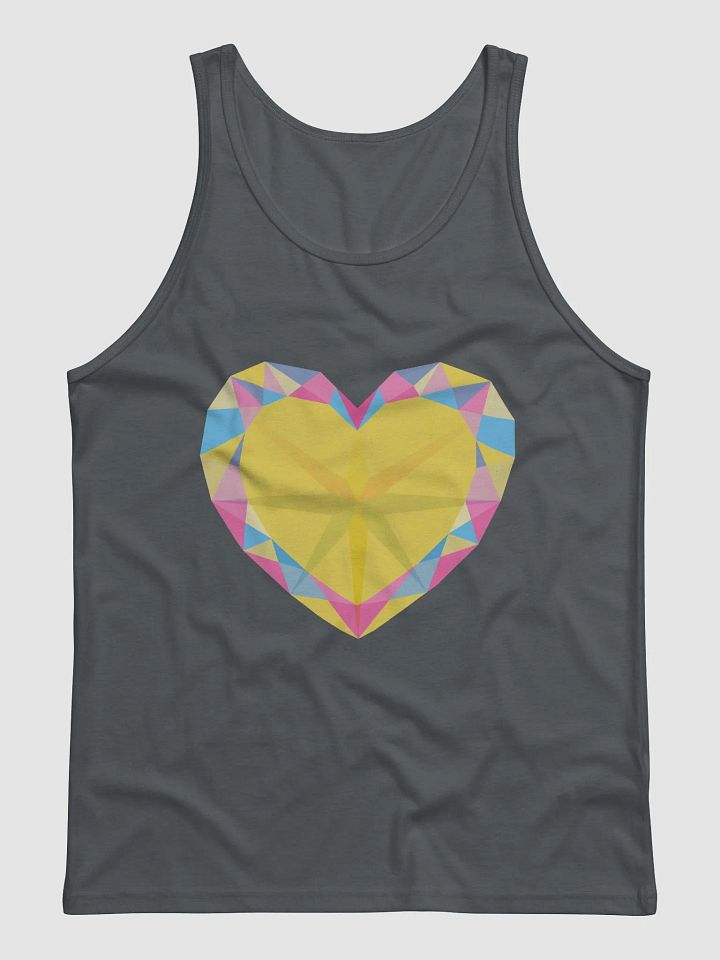Crystal Heart Pansexual Pride Tank Top product image (1)