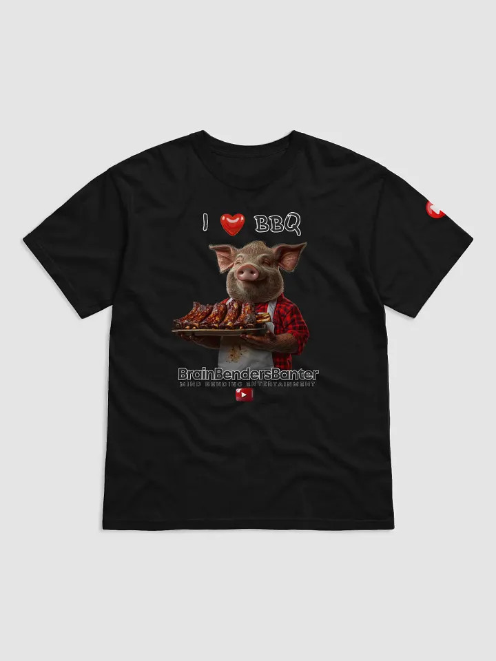 I Love BBQ Uni-Sex T-Shirt product image (5)