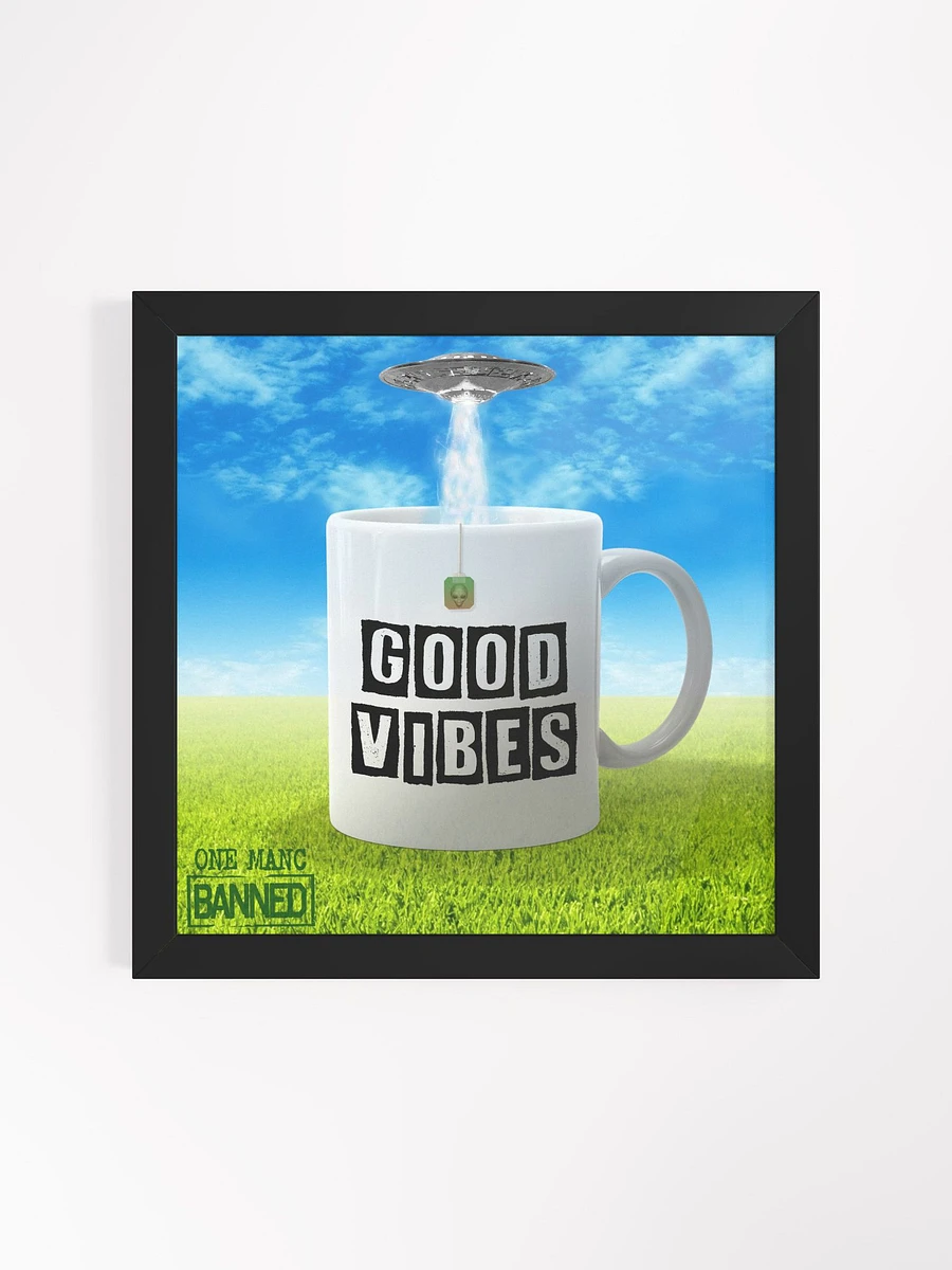 Good Vibes Single Cover Framed Artwork product image (1)