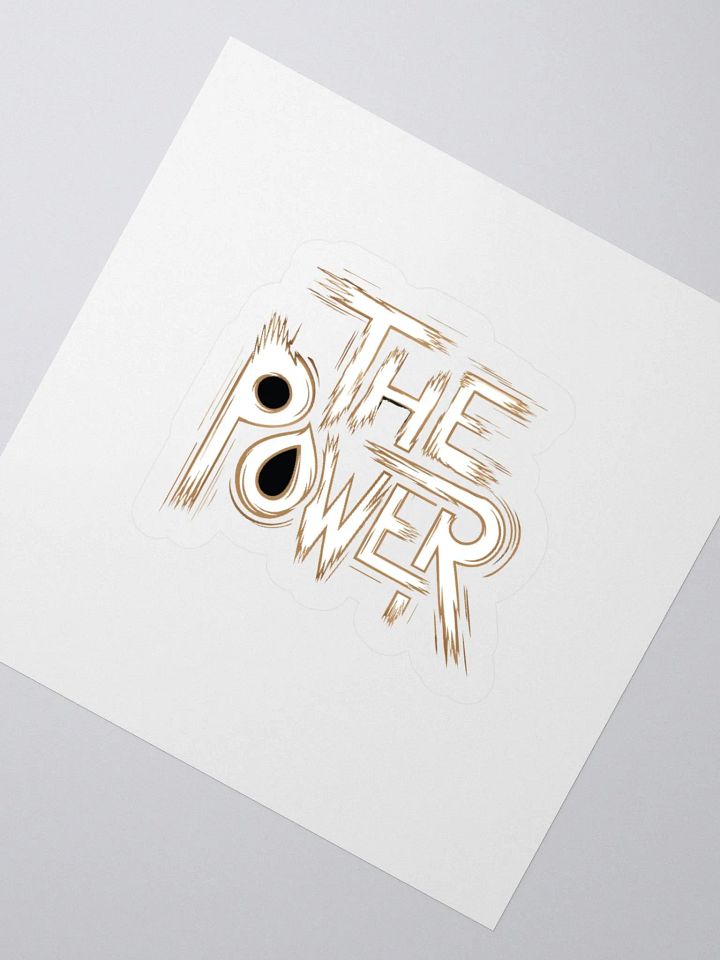 The Power Kiss Cut Stickers product image (2)