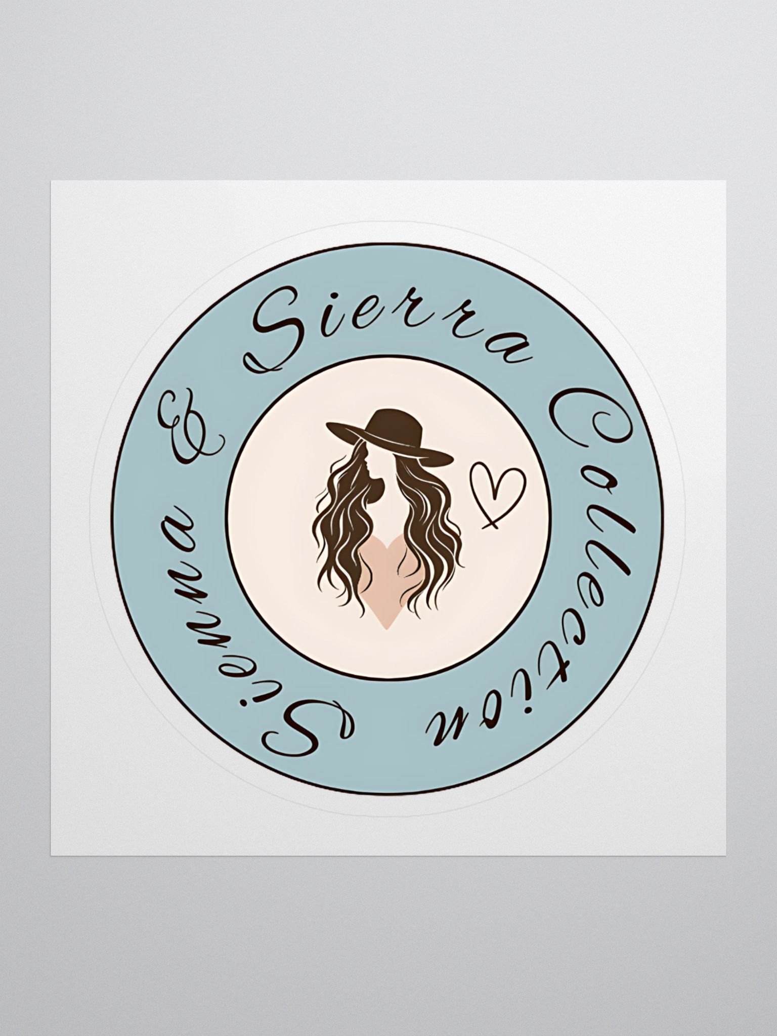 Sienna & Sierra Collection Sticker – Wanderlust Logo Design product image (1)