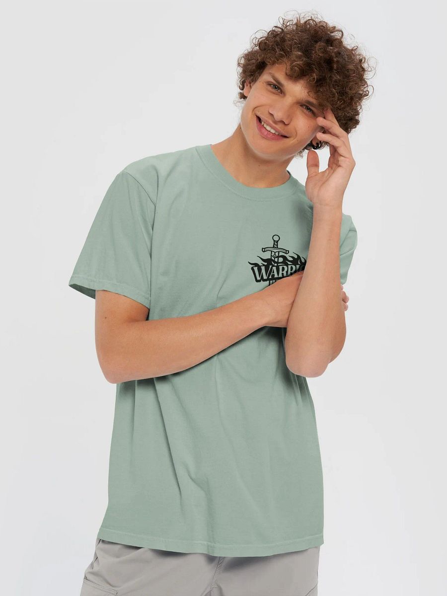 The Lord is With You Mighty Warrior Garment-Dyed T-Shirt product image (6)