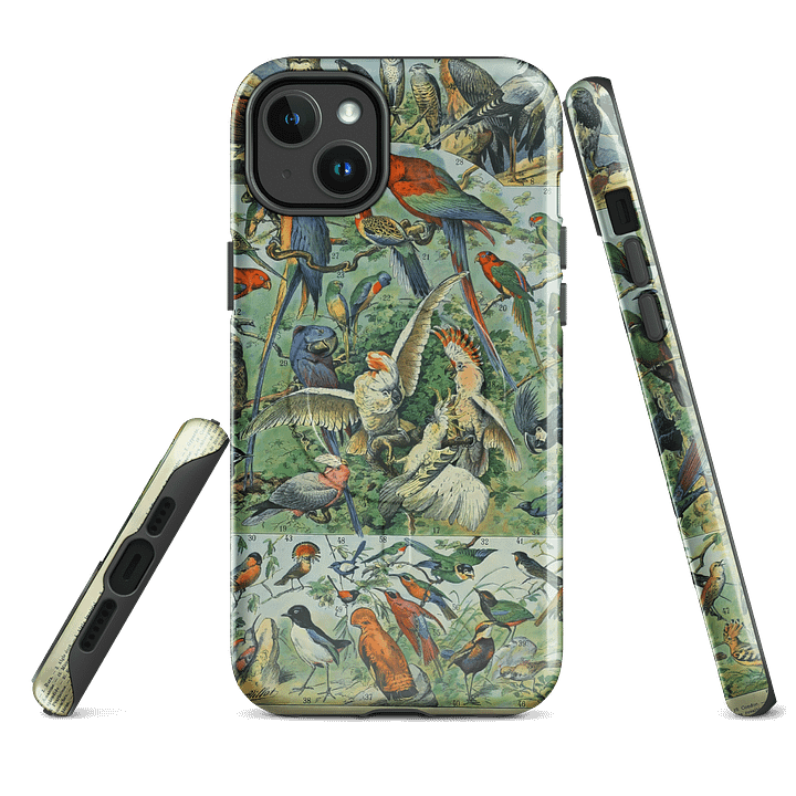 Tropical Birds iPhone® MagSafe® Tough Case product image (2)
